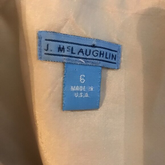 JMcLaughlin “Versace inspired” print bustier top. Size 6/S. - Picture 4 of 7